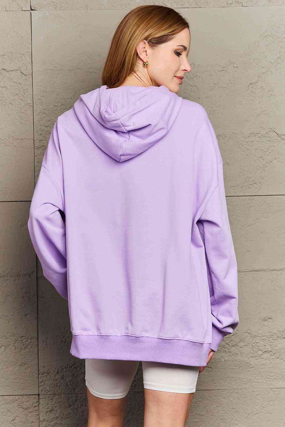 Simply Love Full Size MAMA Graphic Dropped Shoulder Hoodie - Drazelle Store