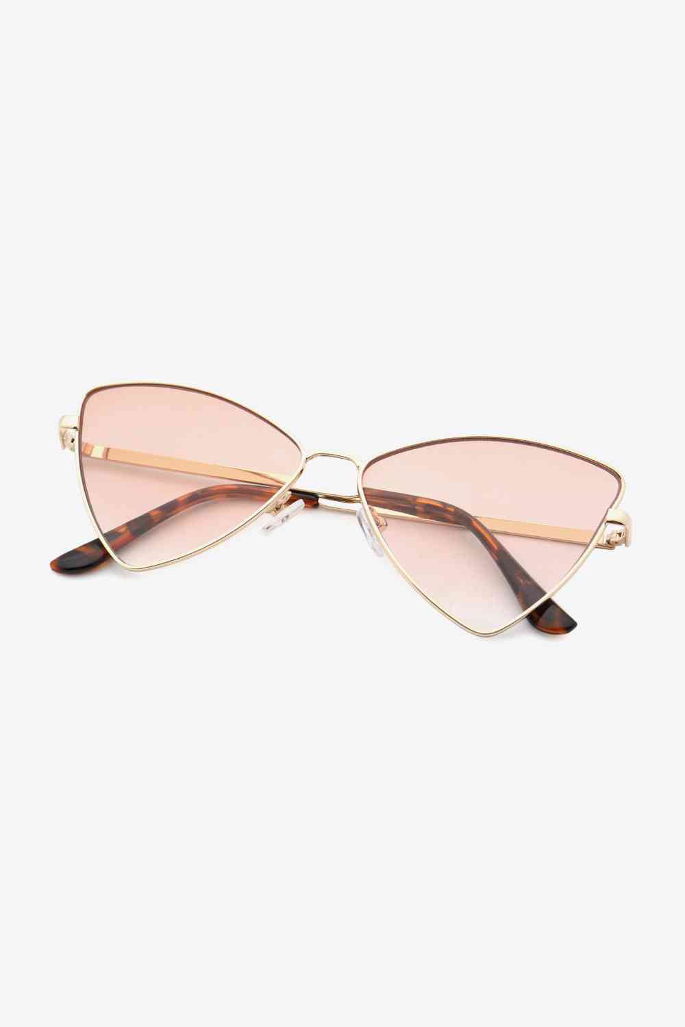 Metal Frame Cat-Eye Sunglasses - Drazelle Store