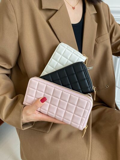 PU Leather Solid Color Wallet - Drazelle Store