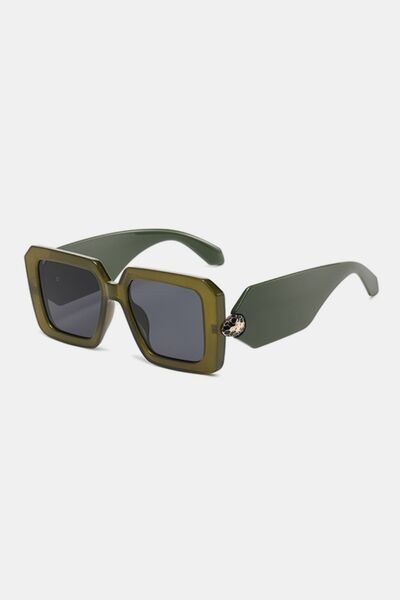 Polycarbonate Frame Square Sunglasses - Drazelle Store