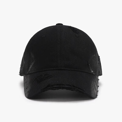 Distressed Adjustable Cotton Hat - Drazelle Store