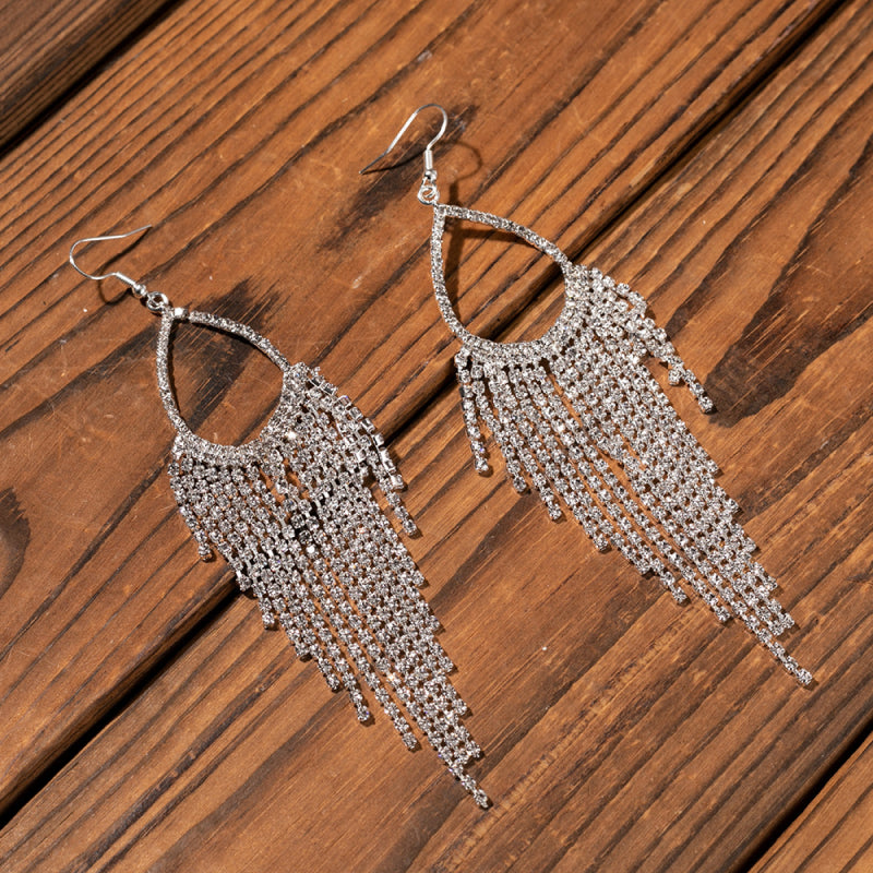 Alloy Dangle Earrings -Drazelle Store