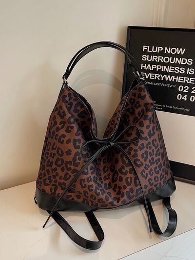 Leopard Dual Purpose Crossbody Bag - Drazelle Store