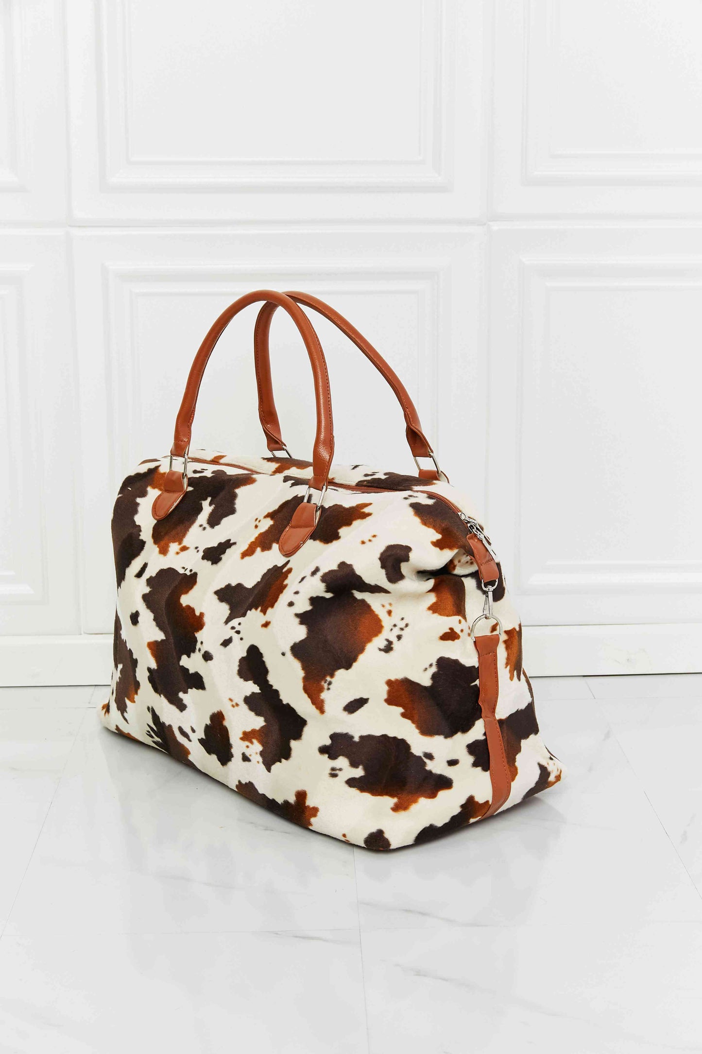 Animal Print Plush Weekender Bag - Drazelle Store