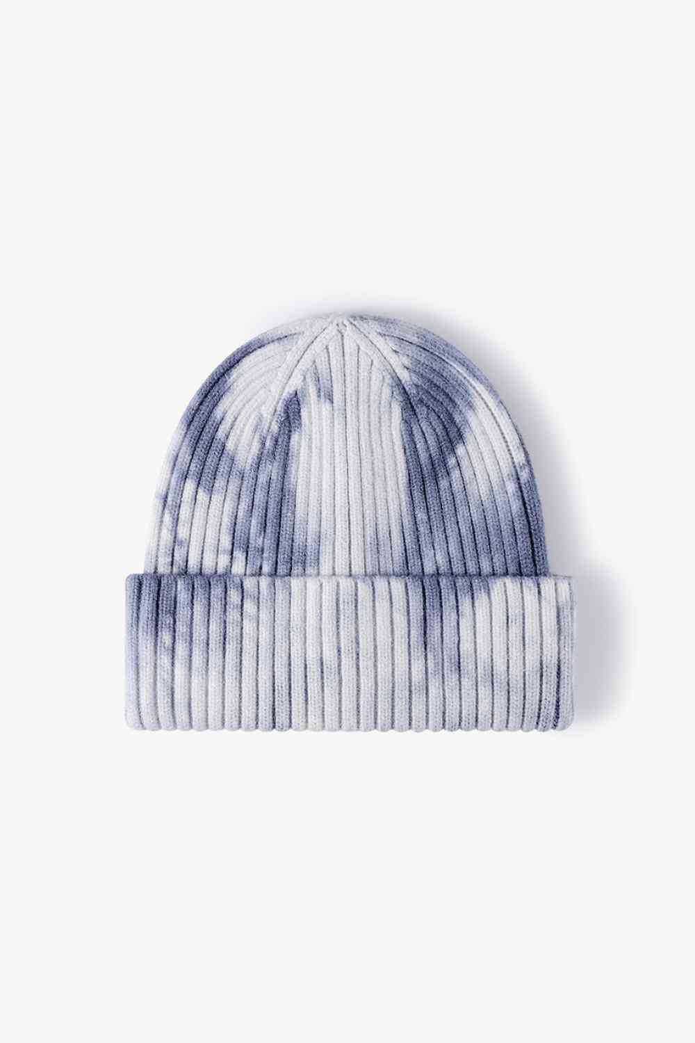 Tie-Dye Ribbed Cuffed Beanie - Drazelle Store