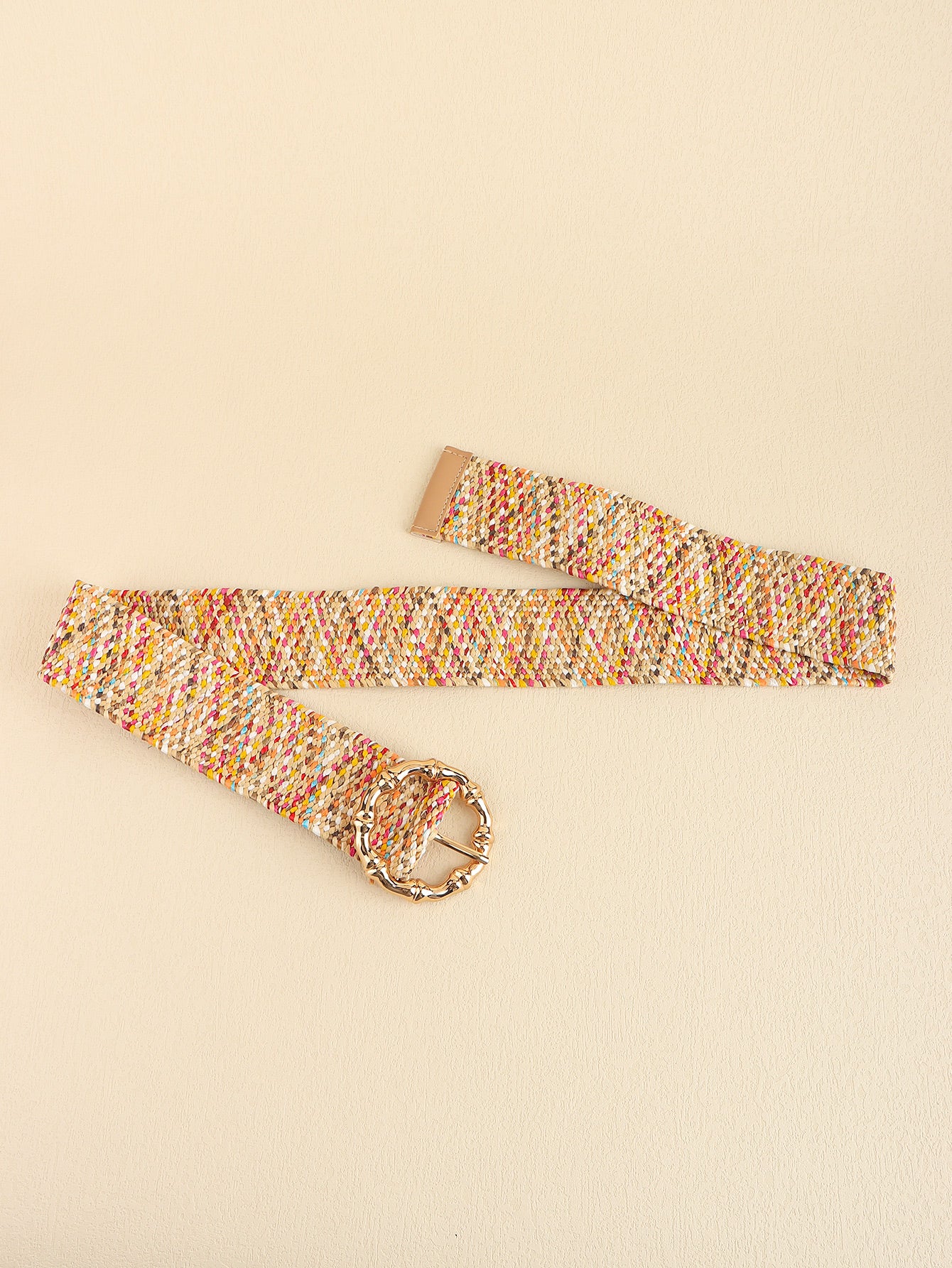 Multicolored Wide Belt - Drazelle Store