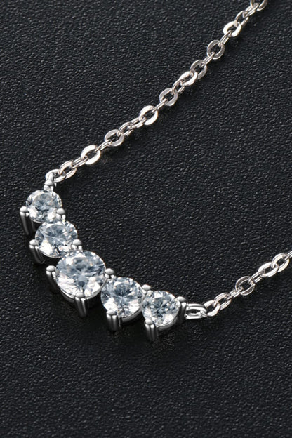 Moissanite Pendant Necklace - Drazelle Store