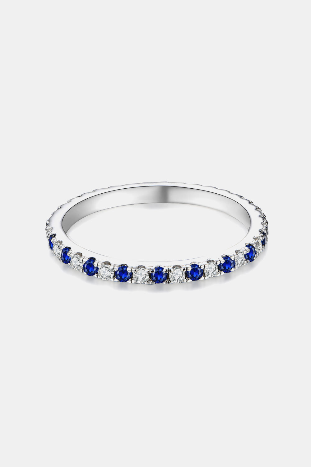 Moissanite Lab-Grown Sapphire Rings - Drazelle Store