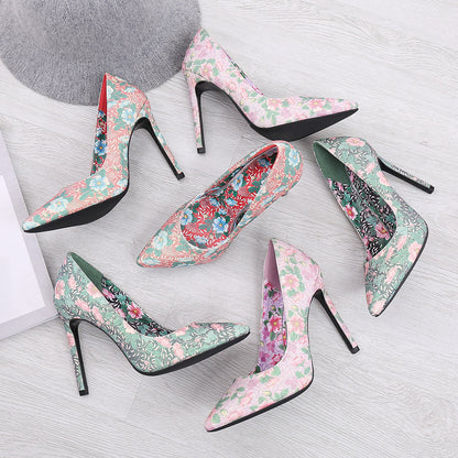 Pointed Stiletto Designed Heels - Drazelle Store