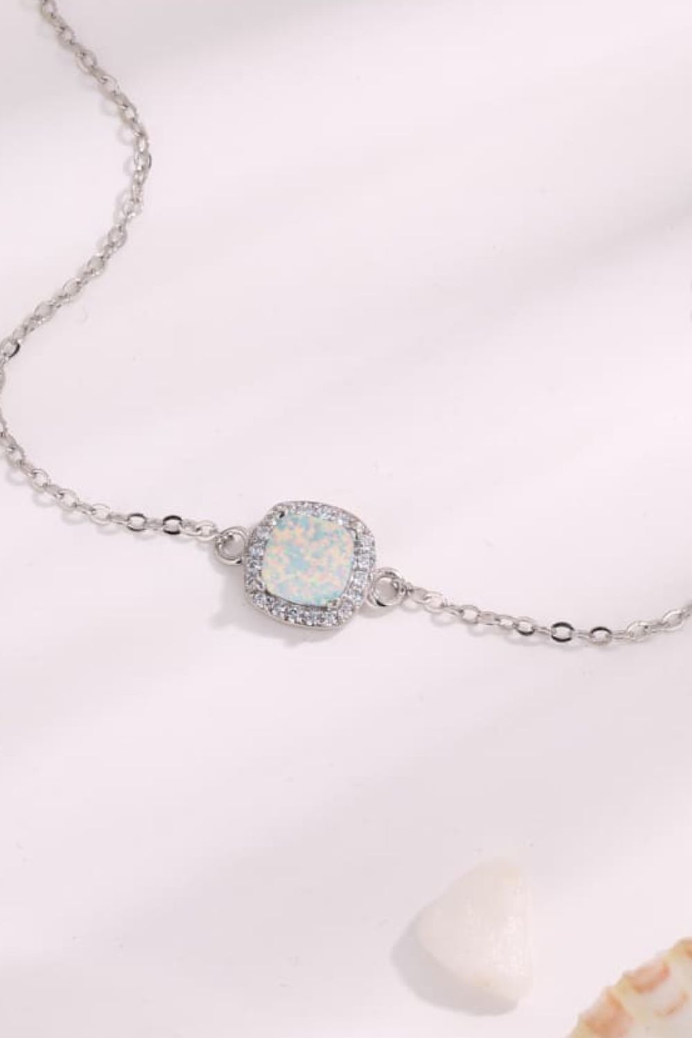 Opal Platinum-Plated Bracelet - Drazelle Store