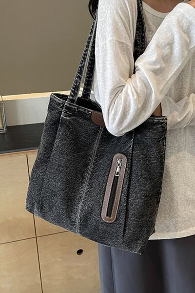 Denim Tote Bag - Drazelle Store