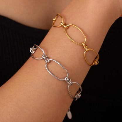 Titanium Steel Chain Bracelet - Drazelle Store
