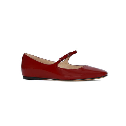 French Style Bow Low-cut Ballet Pumps Flat Pumps