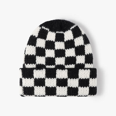 Thermal Checkered Hat - Drazelle Store