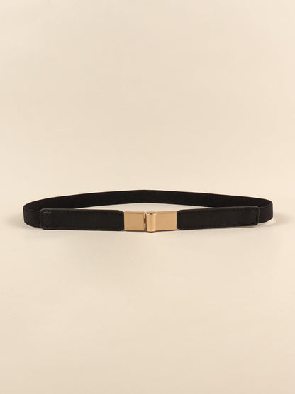 PU Elastic Skinny Belt - Drazelle Store