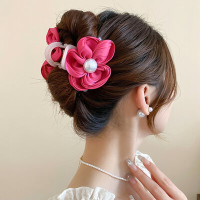 Flower Acrylic Hair Claw Clip - Drazelle Store