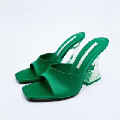 Open Toe High Heel Sandals - Drazelle Store