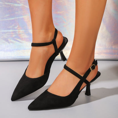 Point Toe Slingback Pumps - Drazelle Store