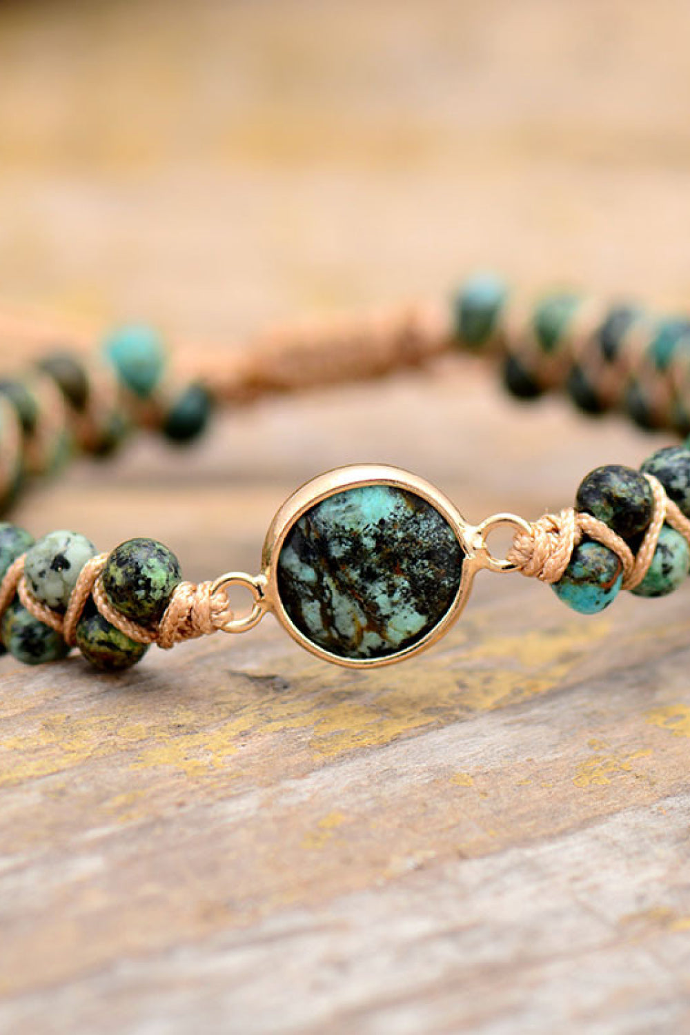 Handmade Beaded Copper Bracelet - Drazelle Store