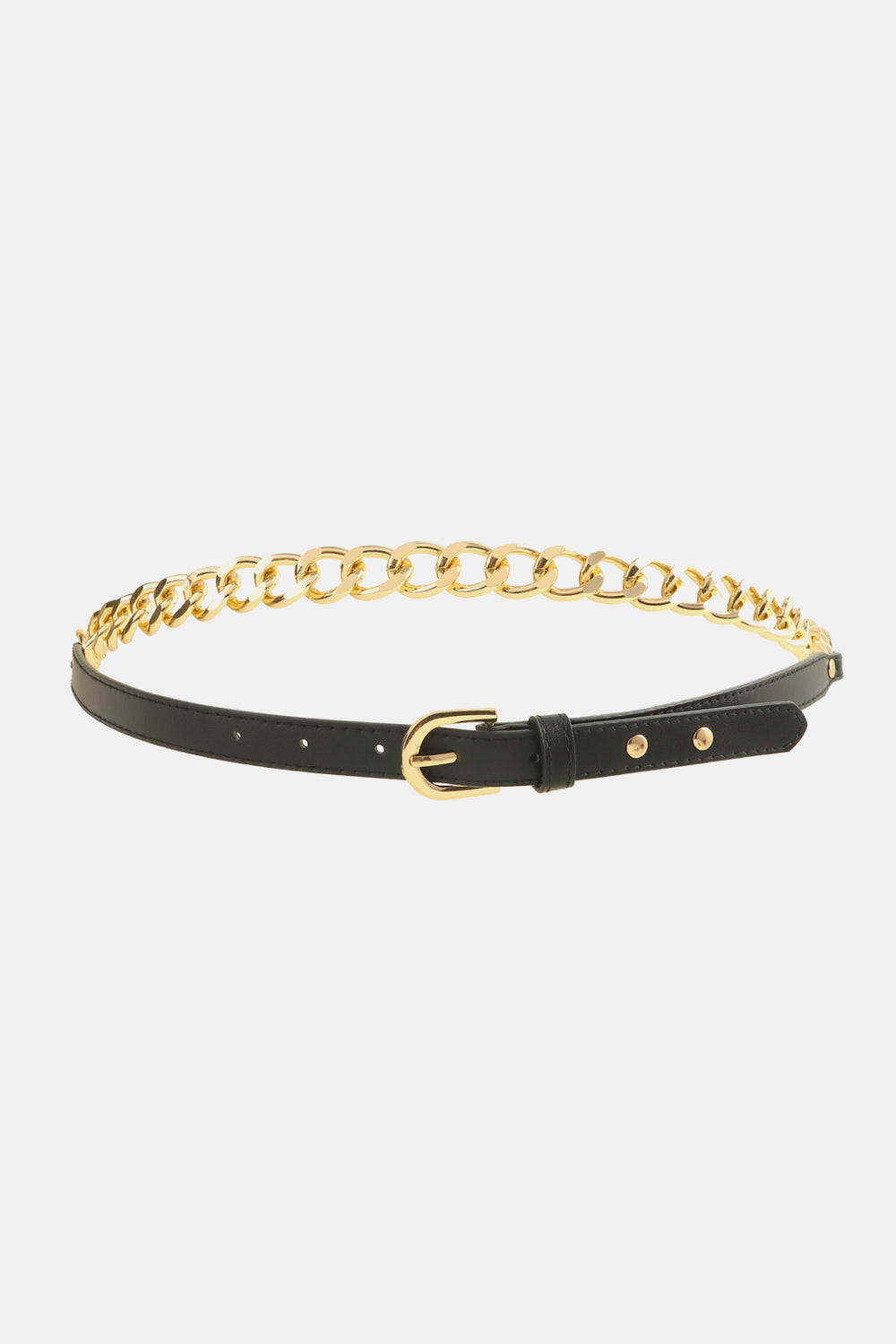 PU Leather Chain Belt - Drazelle Store