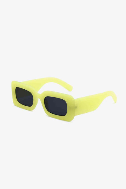 Polycarbonate Frame Rectangle Sunglasses - Drazelle Store