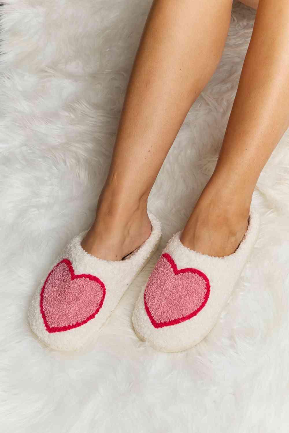 Melody Printed Plush Slide Slippers - Drazelle Store