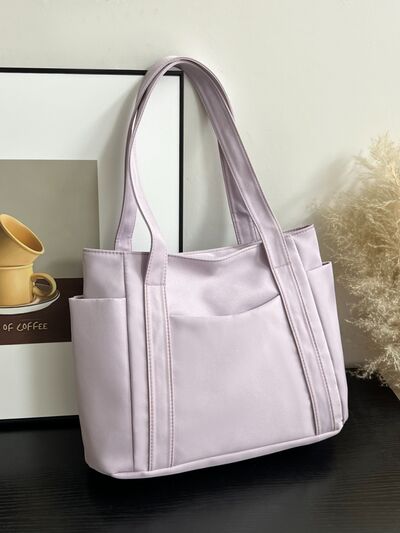 Oxford Cloth Tote Bag with Zipper - Drazelle Store