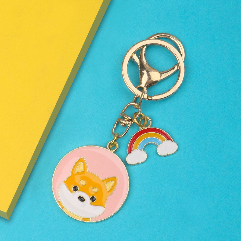 Couple's Exquisite Personality Pendant Keychain - Drazelle Store
