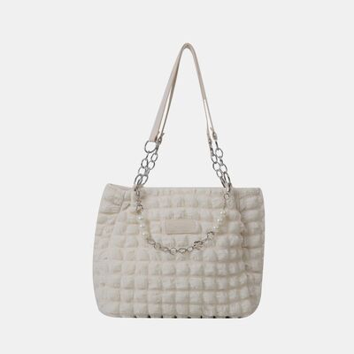 Bubble Textured Tote Bag - Drazelle Store