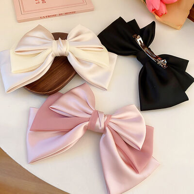 Bow Cloth Hair Clip - Drazelle Store