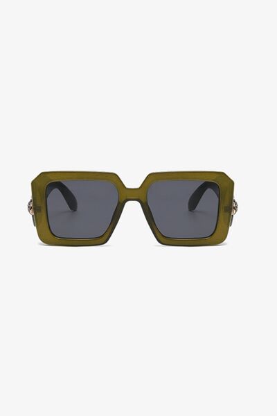 Polycarbonate Frame Square Sunglasses - Drazelle Store