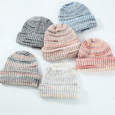 Thermal Contrast Knit Hat - Drazelle Store