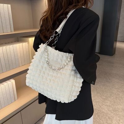 Bubble Textured Tote Bag - Drazelle Store