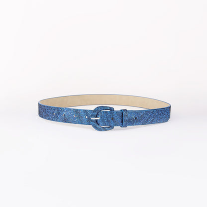 Sequin PU Leather Belt - Drazelle Store