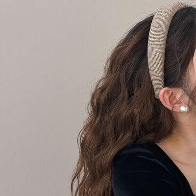 Polyester Wide Hair Headband - Drazelle Store