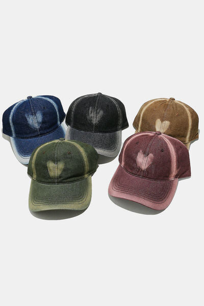 Heart Cotton Baseball Cap - Drazelle Store