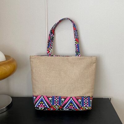 Geometric Medium Tote Bag - Drazelle Store