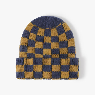 Thermal Checkered Hat - Drazelle Store