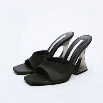 Open Toe High Heel Sandals - Drazelle Store