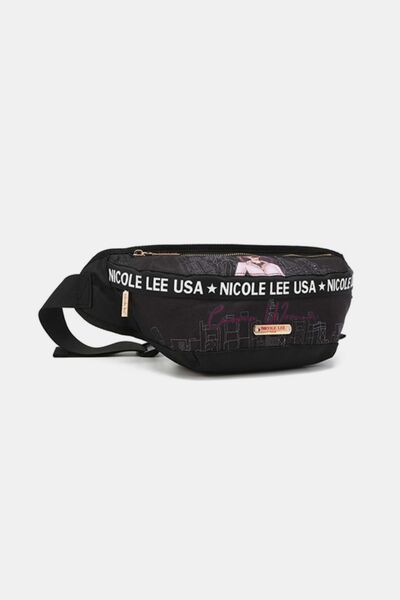 Nicole Lee USA Logo Fanny Pack - Drazelle Store