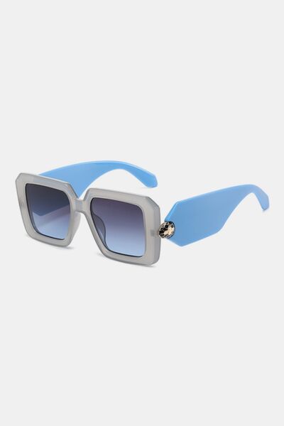 Polycarbonate Frame Square Sunglasses - Drazelle Store