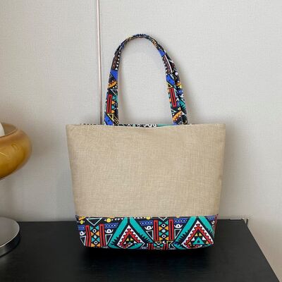 Geometric Medium Tote Bag - Drazelle Store