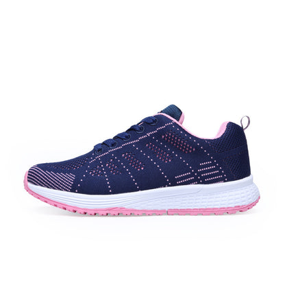 Black White Sneakers Women Lace Up - Drazelle Store