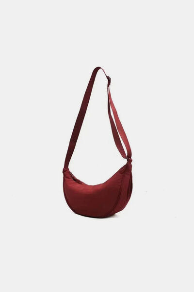 Zenana Crescent Crossbody Bag - Drazelle Store