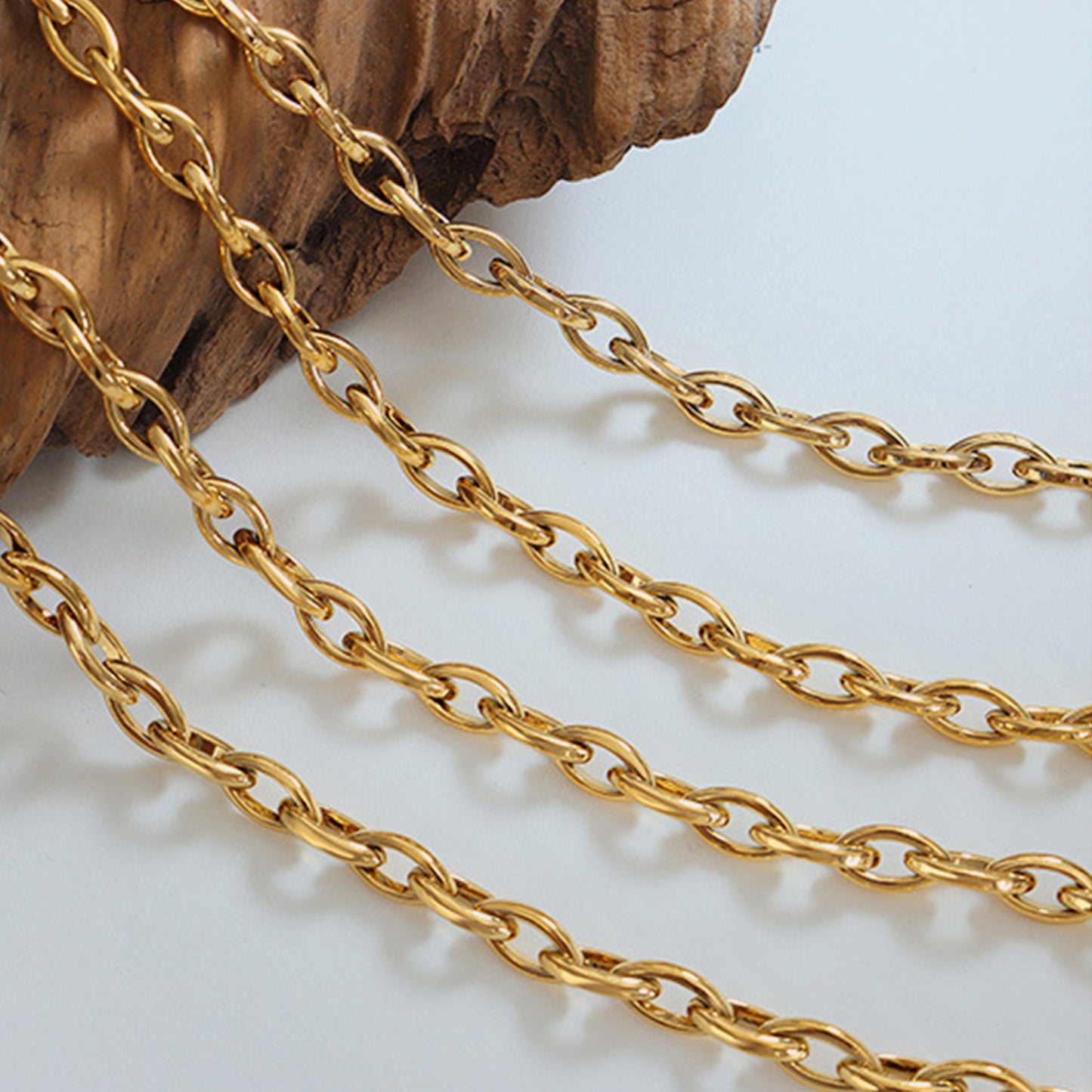 Titanium Steel Chain Necklace - Drazelle Store