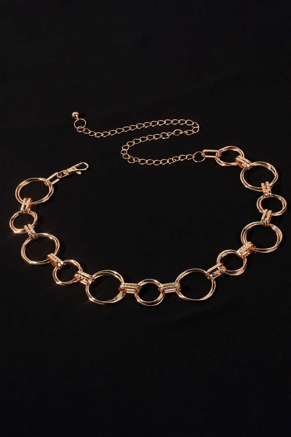 Alloy Chain Circle Shape Belt - Drazelle Store