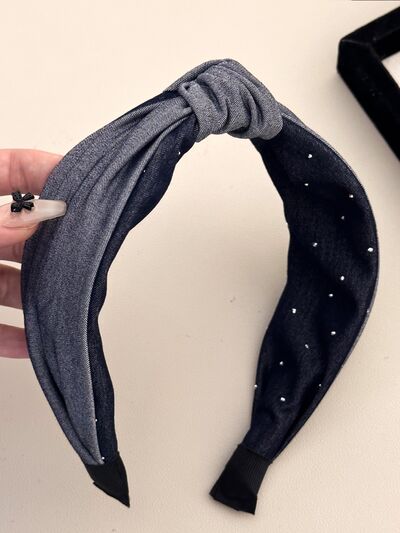 Knotted Polyester Wide Headband - Drazelle Store