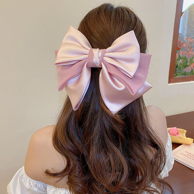 Bow Cloth Hair Clip - Drazelle Store