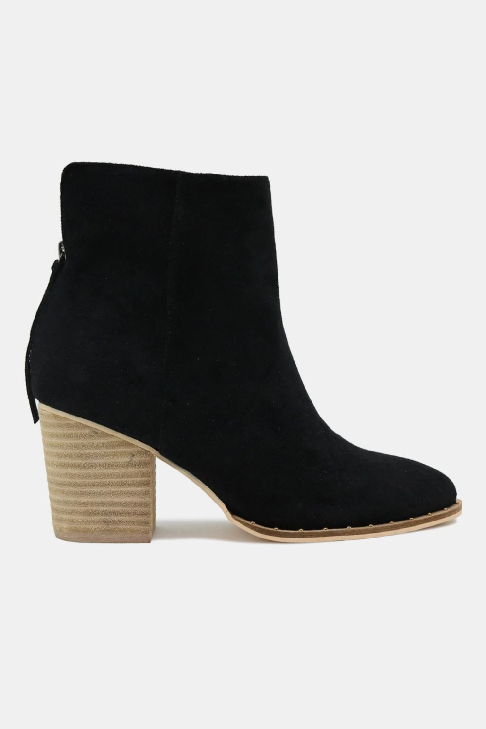 Beast Fashion Suede Point Toe Ankle Booties - Drazelle Store