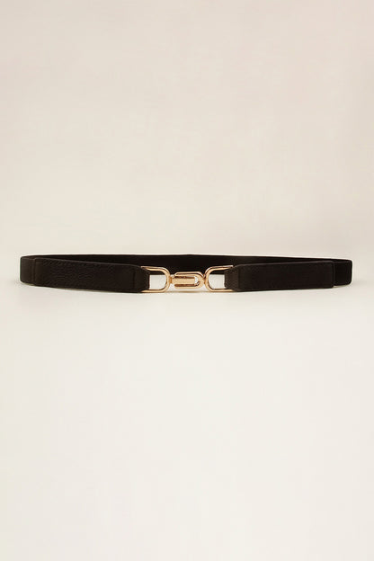 Alloy Buckle Elastic Belt - Drazelle Store